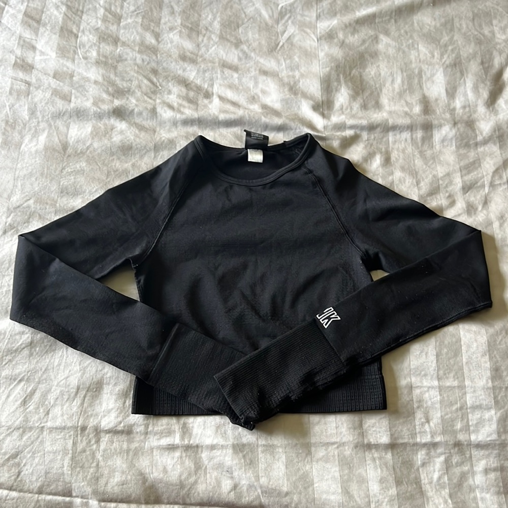 PINK Seamless Workout Long-Sleeve Top